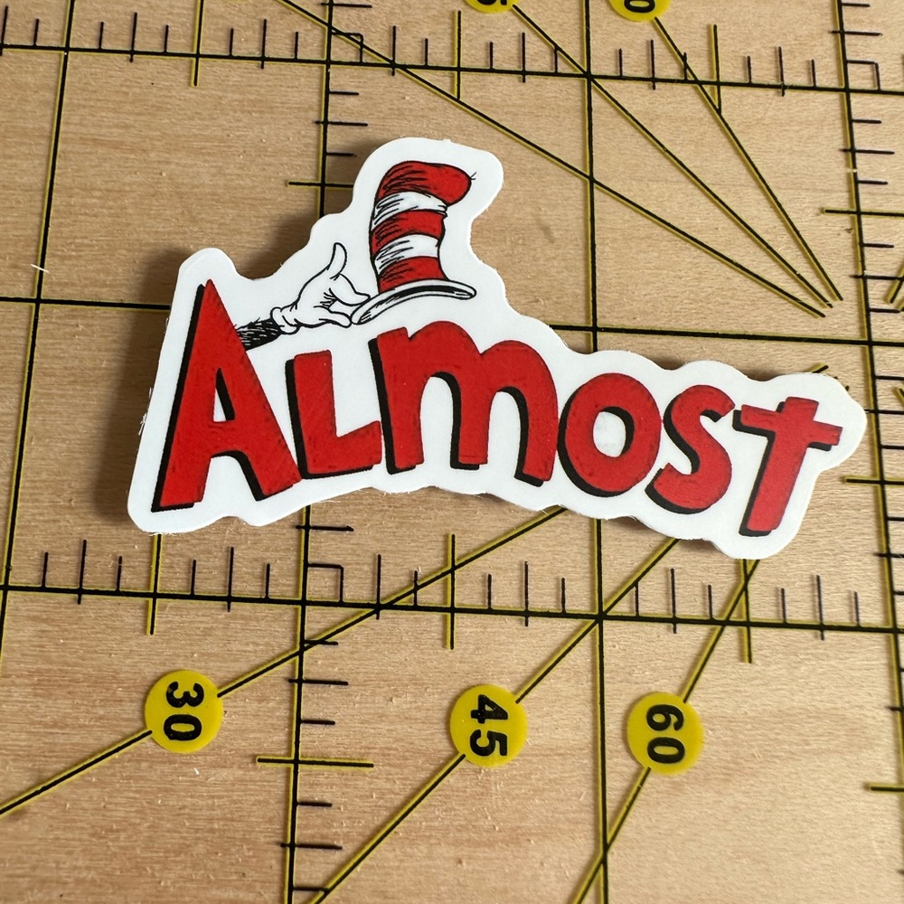 ❤️10/$10 STICKER SALE | 🆕 Dr. Suess Waterproof Vinyl Sticker